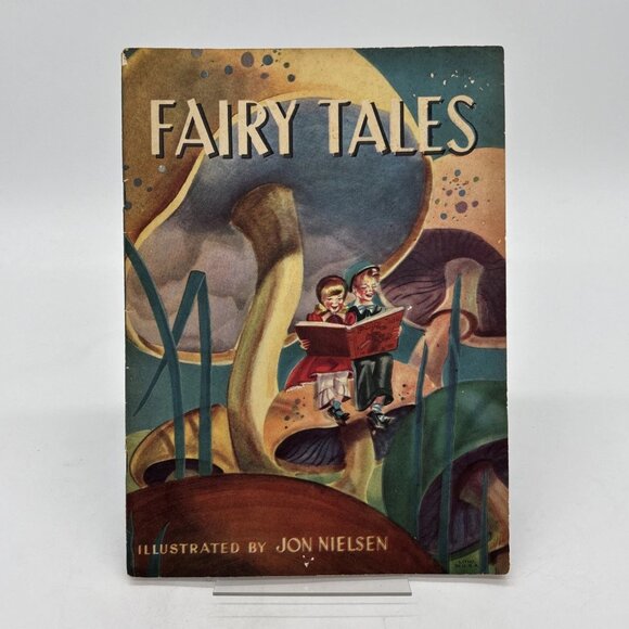 Fairy Tales Illustrated By Jon Nielsen 1944 Paperback John Martin's House - Picture 1 of 6